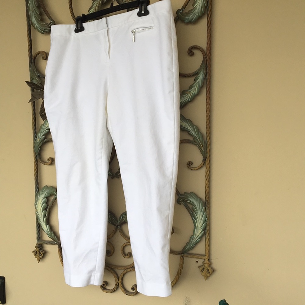 Vince Camuto white, cotton & spandex
